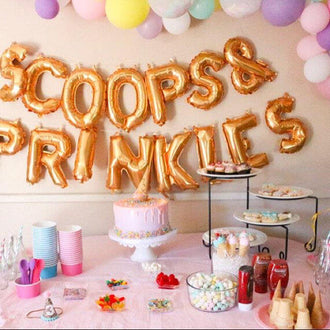 Gather Inspiration to Throw a Fabulous Ice Cream and Sprinkles Themed Party