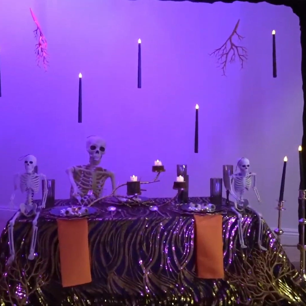 Dark & Spooky Halloween Table Decoration Ideas