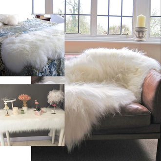 Fun Ways To Incorporate Soft Faux Fur Sheepskin into Your Home Decor!