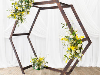 How To Decorate A Wedding Arch With Flowers?