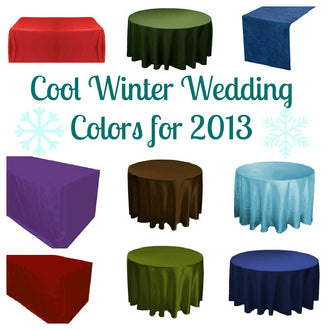 Winter Wedding Colors for Your Big Day