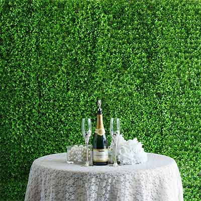 120x35cm Artificial Grass Lawn Table Runner Plant Tablecloth For