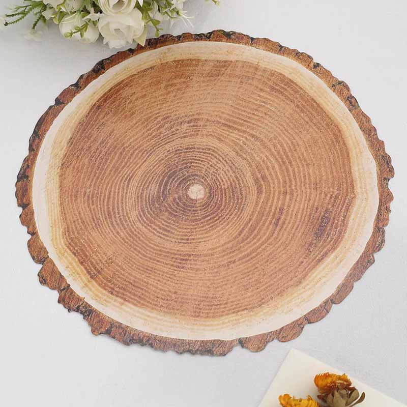 Decorative Wood Slice Charger