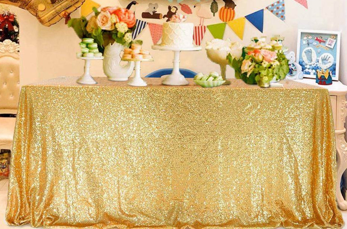 Metallic Gold Shimmer Tinsel Spandex Banquet Chair Cover With Attached Sash  Band and Round Silver Rhineston…