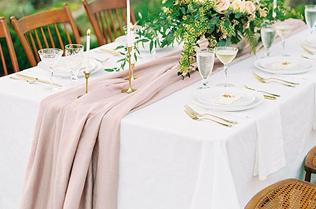 Wedding Table Linens for Less