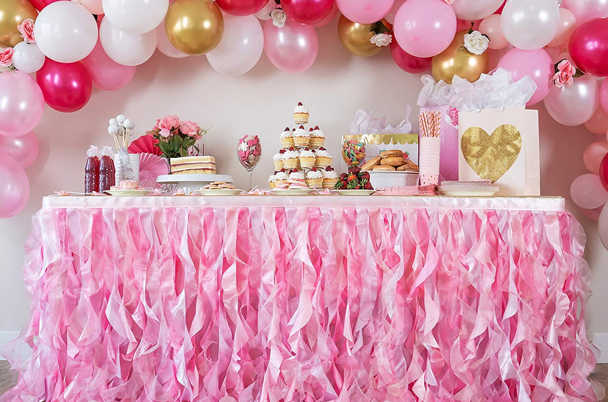 Baby shower table deals cloths