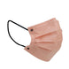 10 Pack | 3 Ply Coral Disposable Face Mask Non Woven Mask with Ear Loop