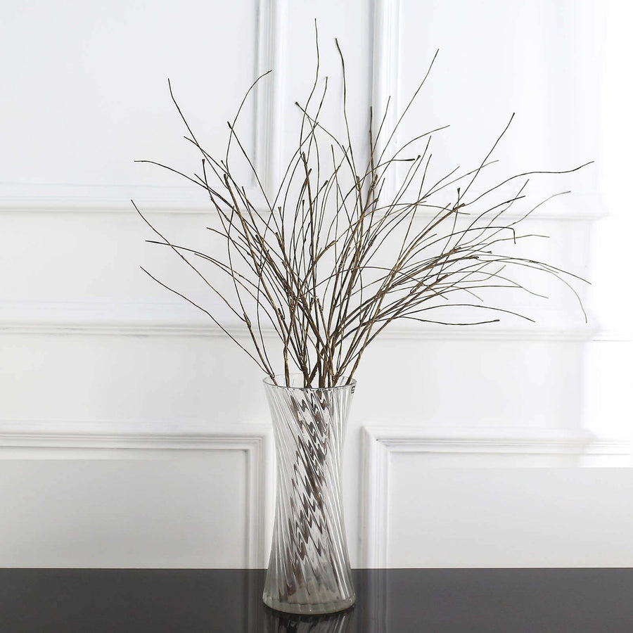10 Pack | 37inch Tall Decorative Artificial Willow Tree Stem Branches