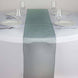 14" x 108" Hunter Emerald Green Organza Runner For Table Top Wedding Catering Party Decoration#whtbkgd