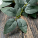 100 Pack | Frosted Green Bulk Rose Leaves Artificial Greenery Fake Rose Flower Leaves for DIY Wreath