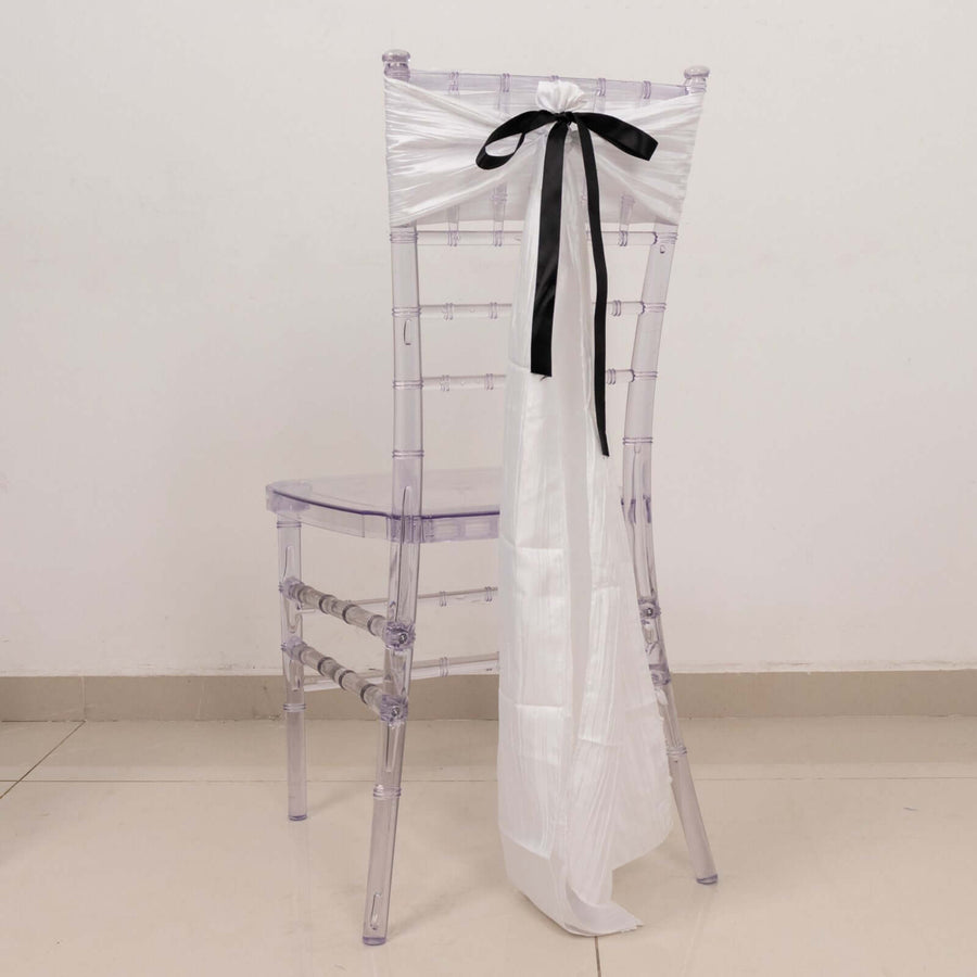 100 Yards 7/8" Black Satin Ribbon