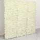 11 Sq ft. | Cream UV Protected Hydrangea Flower Wall Mat Backdrop