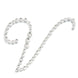 12 Pack | 1.5inch Clear Rhinestone Monogram Letter Jewel Sticker Self Adhesive DIY Diamond Decor - V