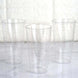 12 Pack | 17oz Tall Silver Glitter Sprinkled Plastic Cups, Disposable Party Glasses