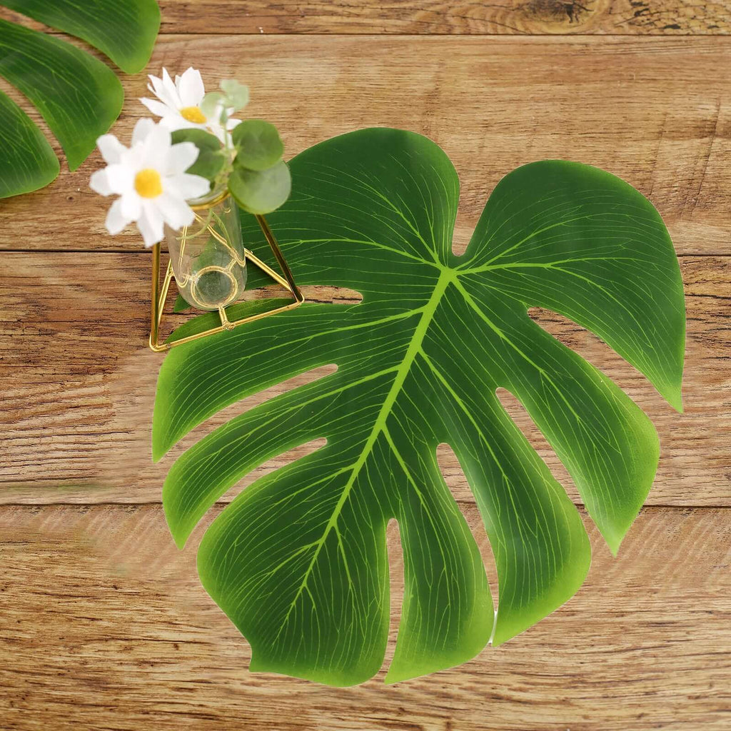 monstera leaf table Green Monstera Palm Leaves Pack