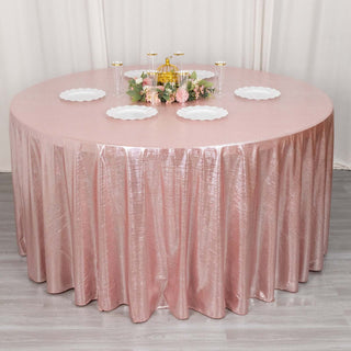 Create an Atmosphere of Glamour with the Rose Gold Sequin Tablecloth Create an Atmosphere of Glamour with the Rose Gold Sequin Tablecloth