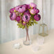 2 Pack | 19inch Purple Artificial Peony Flower Wedding Bouquets