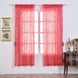 2 Pack | Coral Big Payette Sequin Curtains With Rod Pocket Window Treatment Panels - 52x84inch