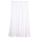 2 Pack White Polyester Event Curtain Drapes, 10ftx8ft Backdrop Event Panels With Rod Pockets 130 GSM