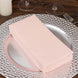 20 Pack | Blush Rose Gold Soft Linen-Feel Airlaid Paper Dinner Napkins