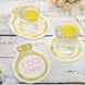 Ring Beverage Cocktail Napkins For Engagement Party, Disposable Paper Napkins - 12inch x 10inch