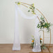 20ft White Gauze Cheesecloth Fabric Wedding Arch Drapery, Window Scarf Valance, Boho Decor