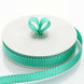 25 Yards 5/8 Inch Hunter Green Stitched Wholesale Grosgrain Ribbon By The Roll