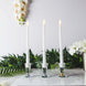 Set of 3 | 11 inch White Flickering Flameless Battery Operated LED Taper Candles