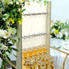 3-Tier Wooden Champagne Glass Flute Holder Wall Stand Rack