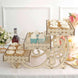 3-Tier 22inch Natural Wooden Laser Cutout Cupcake Stand Mini Cake Tray