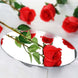 31inch | 24pcs Red Long Stem Artificial Silk Roses Flowers