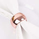 4 Pack Rose Gold/Blush Acrylic Napkin Rings