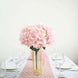 5 Bushes | Blush / Pink Artificial Silk Hydrangea Flower Bouquets