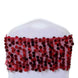 5 Pack | Burgundy Big Payette Sequin Round Chair Sashes