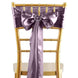 5 pack - 6x106 inches Violet Amethyst Satin Chair Sashes