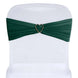 5 Pack | Hunter Emerald Green Spandex Stretch Chair Sashes | 5x12inch