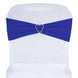 5 pack | 5"x12" Royal Blue Spandex Stretch Chair Sash