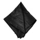 5 Pack | Black Accordion Crinkle Taffeta Dinner Napkins | 20x20Inch