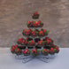 15inch 5-Tier Nontoxic Metal 41-Cupcake Holder Stand, Dessert Dish Tower Tray