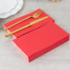 50 Pack | 2 Ply Soft Red Wedding Reception Dinner Paper Napkins