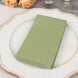 50 Pack 2 Ply Soft Sage Green Disposable Party Napkins, Wedding Reception Dinner Paper Napkins