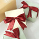 10Inch Pre Tied Satin Ribbon Bows With Gold Foil Lining For Gift Basket & Party Favors Decor