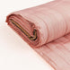54inch x 10 Yards Dusty Rose Accordion Crinkle Taffeta Fabric Bolt