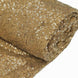 54inch x 4 Yards Gold Premium Sequin Fabric Bolt, Sparkly DIY Craft Fabric Roll#whtbkgd