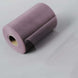 6Inchx100 Yards Violet Amethyst Tulle Fabric Bolt, Sheer Fabric Spool Roll For Crafts
