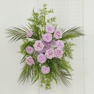 <strong>Lavender Lilac Wedding Arch Floral Swag – Roses & Chrysanthemums</strong> <strong>Lavender Lilac Wedding Arch Floral Swag – Roses & Chrysanthemums</strong>