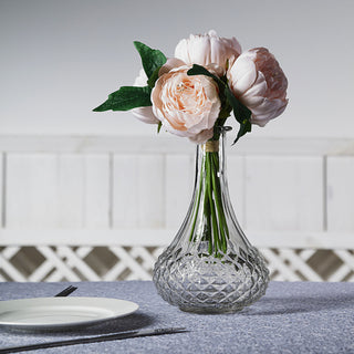 Elegant Blush Peony Bouquet for Stunning Wedding Decor