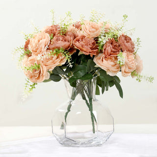 High-Quality Artificial Silk Natural Peony Flower Bouquet High-Quality Artificial Silk Natural Peony Flower Bouquet