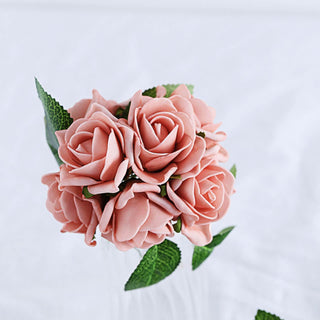 Unleash Your Creativity with Dusty Rose Foam Roses