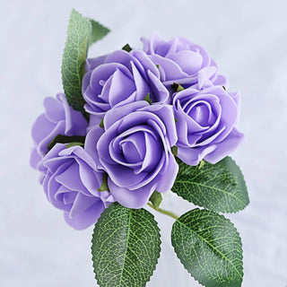 Create a Magical Ambience with Lavender Lilac Foam Flowers